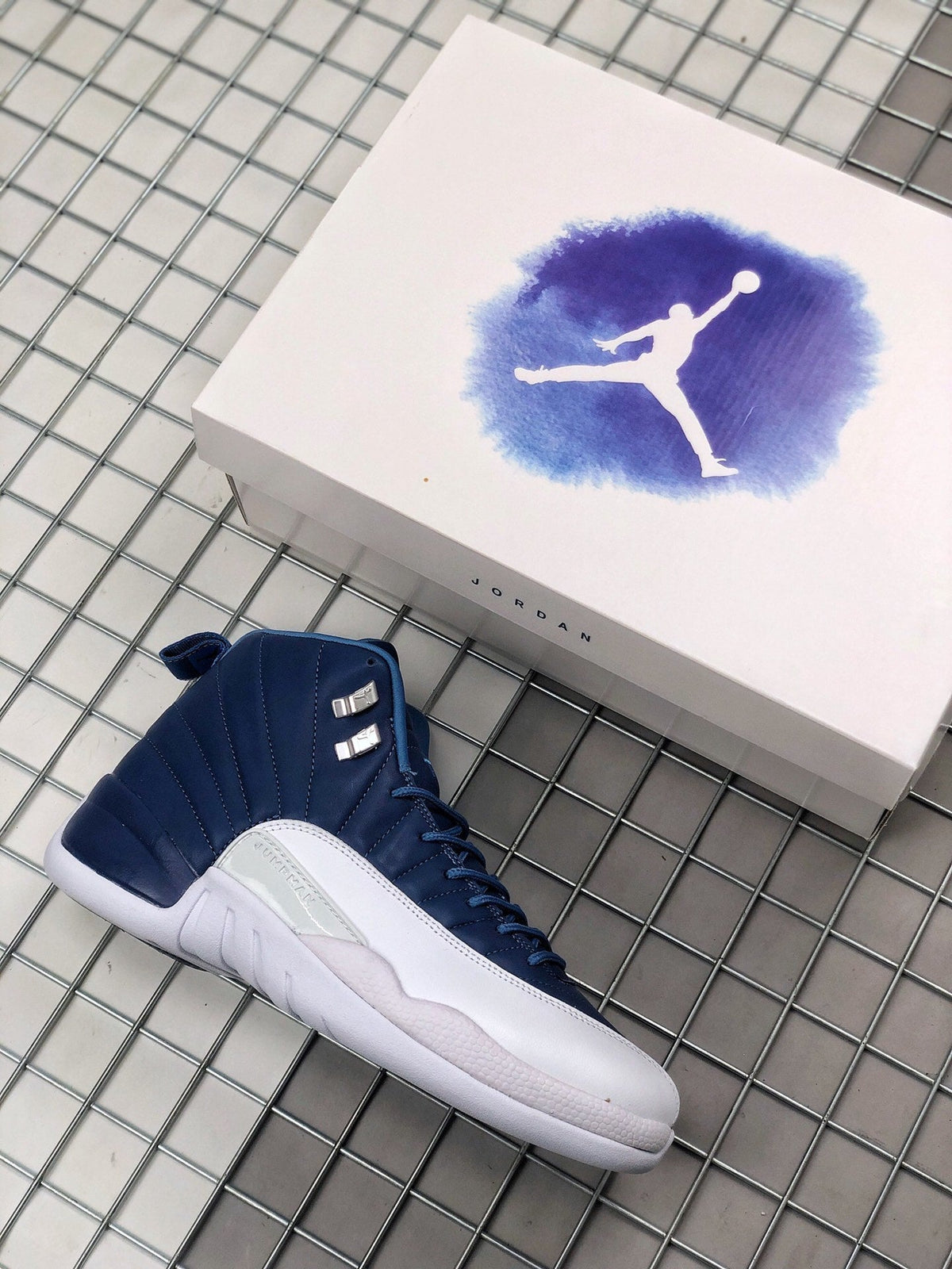 Jordan Air Jordan 12 Indigo Sneakers 130690-404