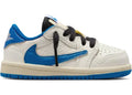 Jordan 1 Retro Low OG SP Fragment X Travis Scott Sail Military Blue (TD)