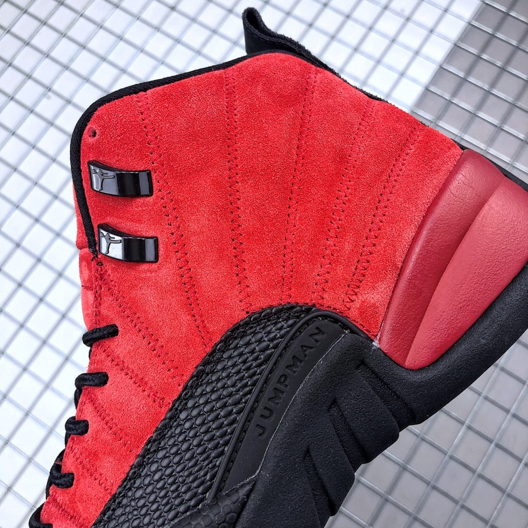 Jordan Air Jordan 12 Reverse Flu Game Red Black CT8013-602