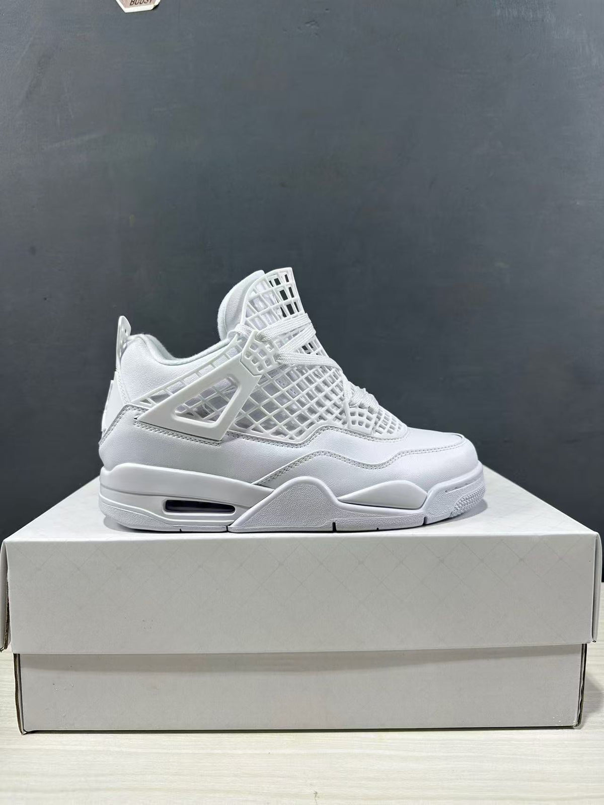 Jordan Air Jordan 4 Net White Sneakers FN7251-107