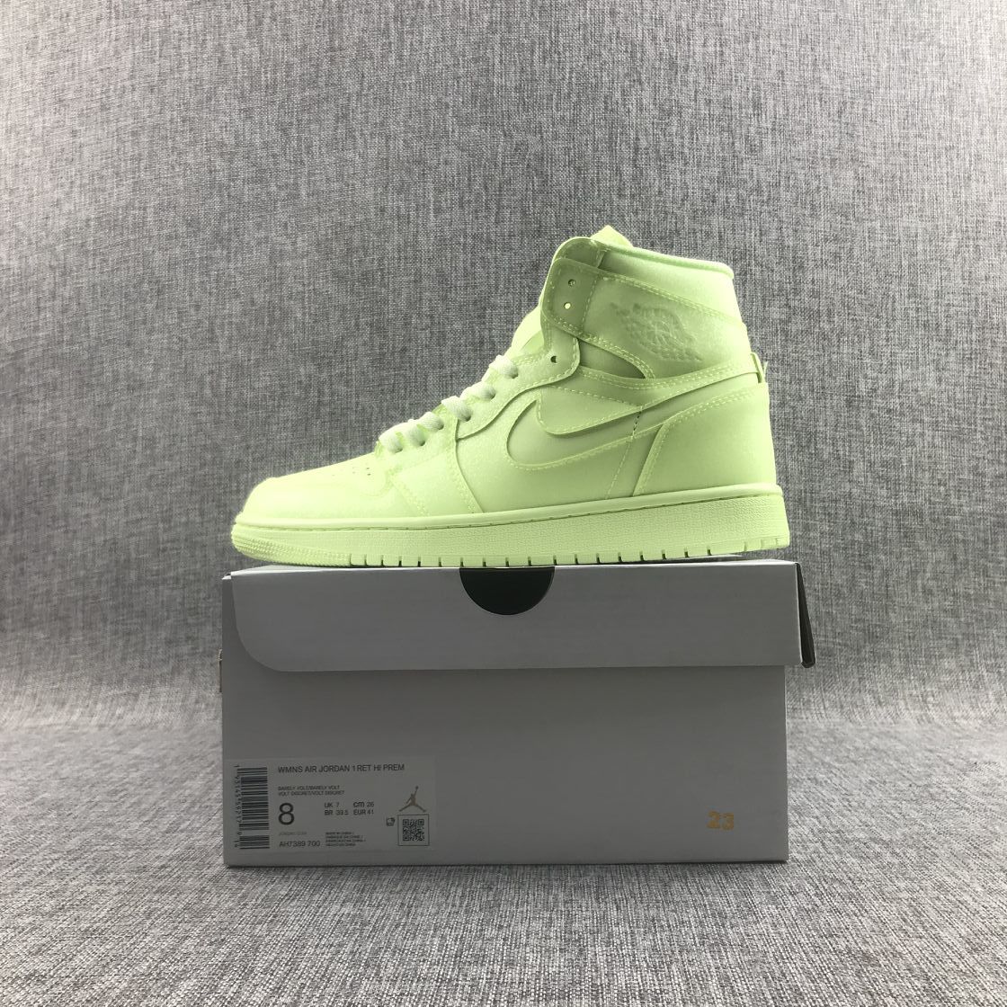 Air Jordan 1 Mid AH7389-700 Volt Sneakers