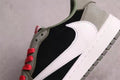 Jordan 1 Low Travis Scott Black Grey White Sneakers CQ4277-008