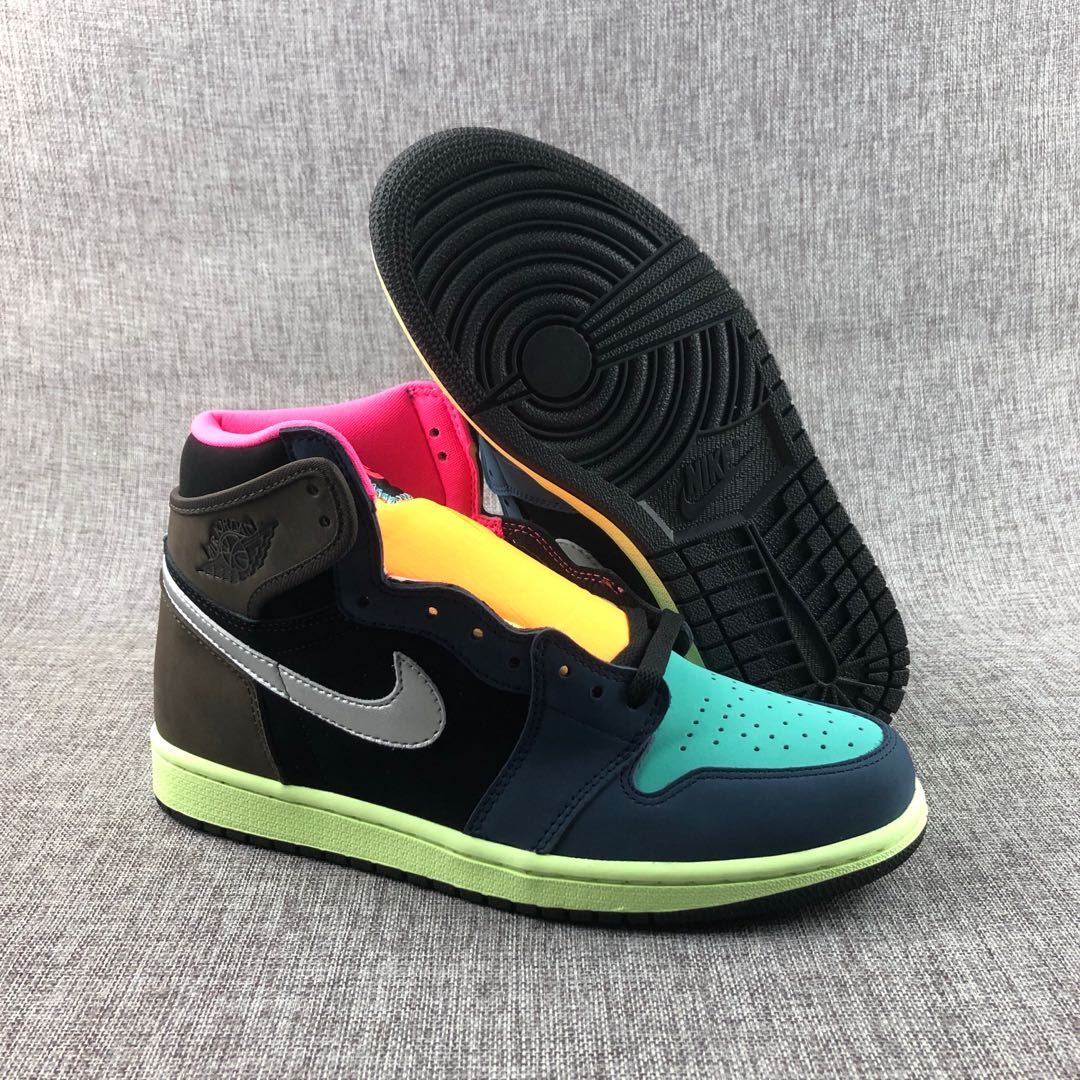 Jordan 1 High OG Bio Hack Multicolor Sneakers