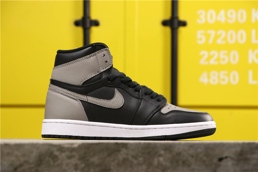 Air Jordan 1 High Shadow Black Grey White 555088-013