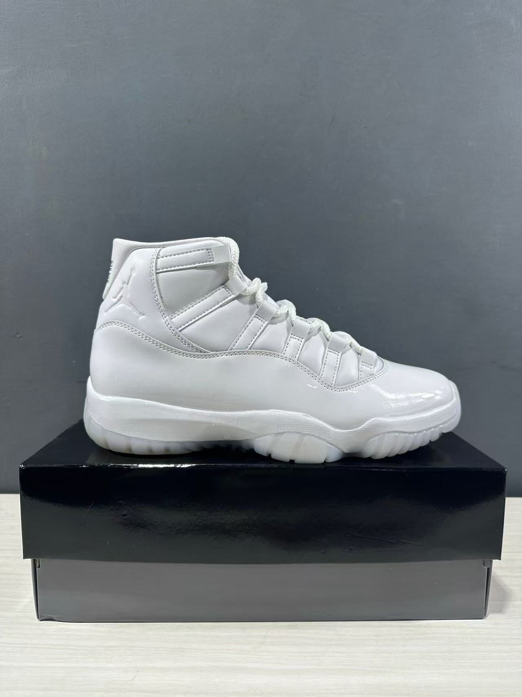 Jordan Air Jordan 11 Retro All-White High-Top Sneakers