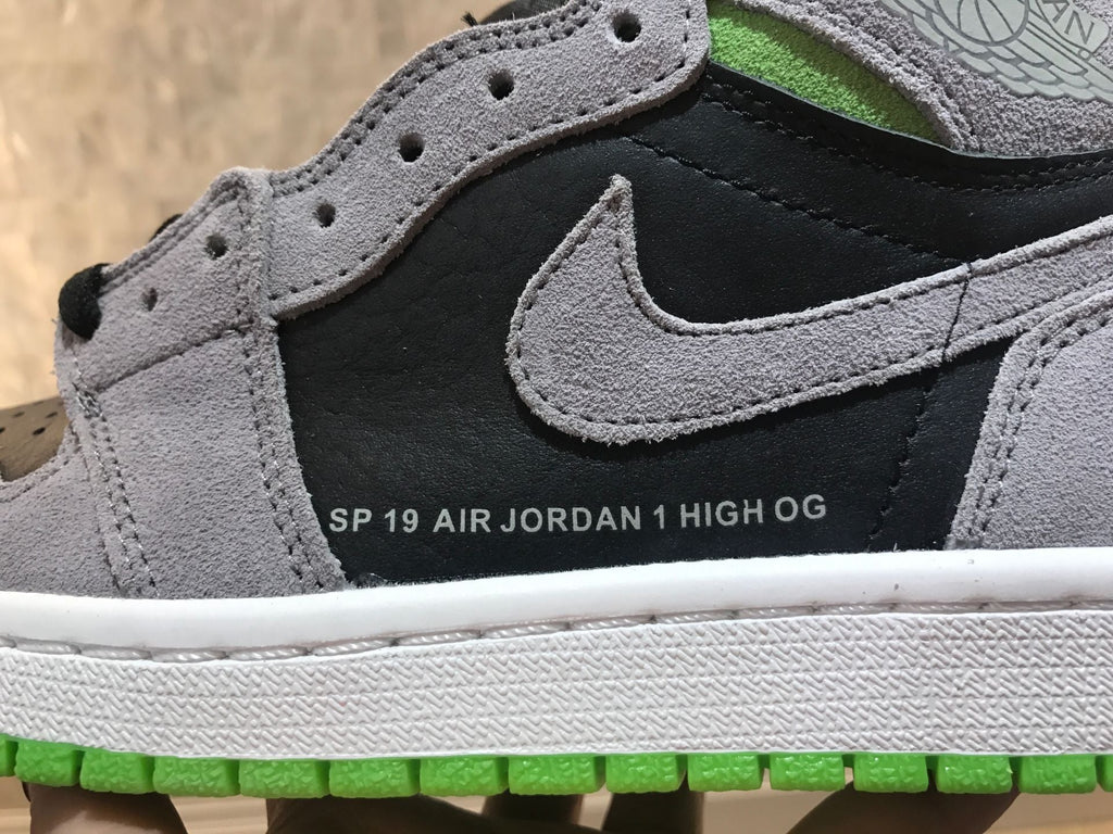 Jordan 1 Retro High OG Grey Green High-Top Sneakers