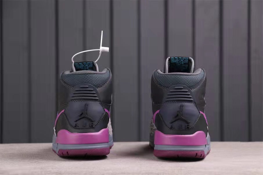 Jordan Legacy 312 Grey Purple Sneakers AV3922-005