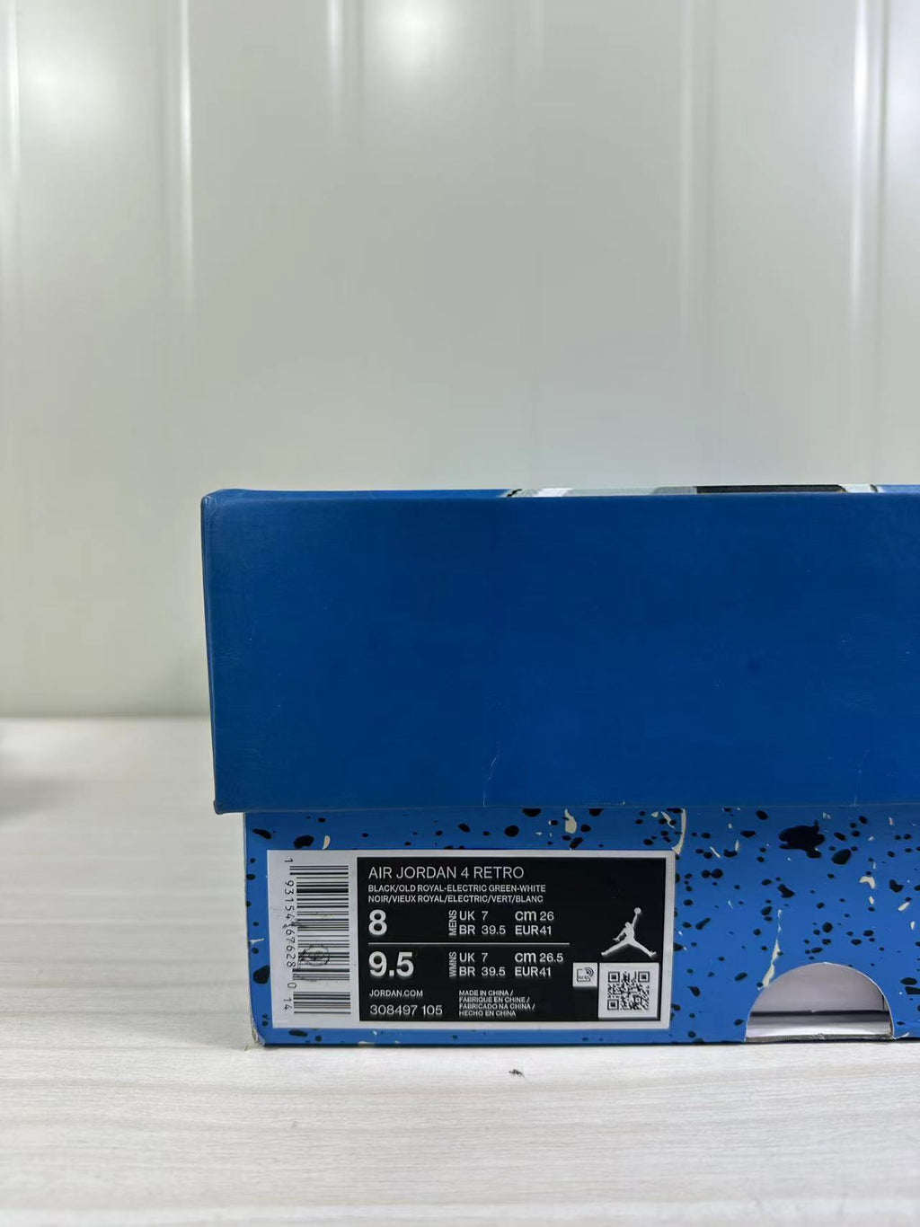 Jordan Air Jordan 4 Retro White Blue 308497-105