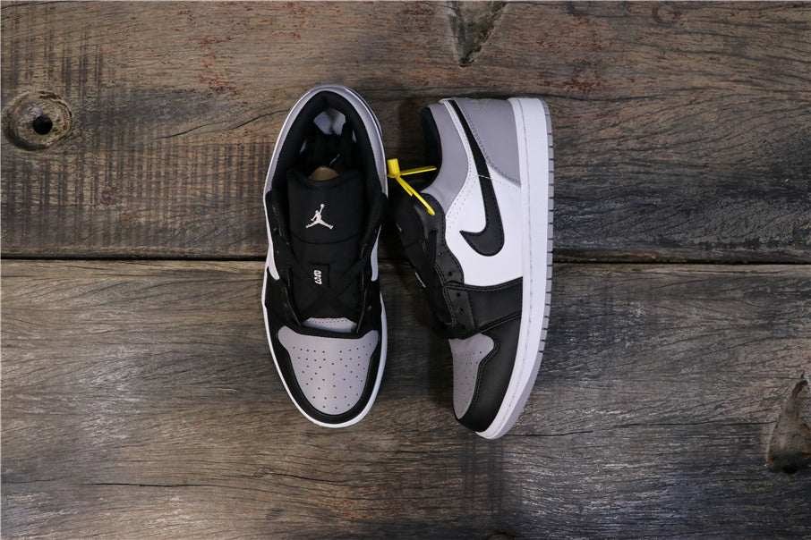 Jordan Air Jordan 1 Low Shadow Grey Black Sneakers