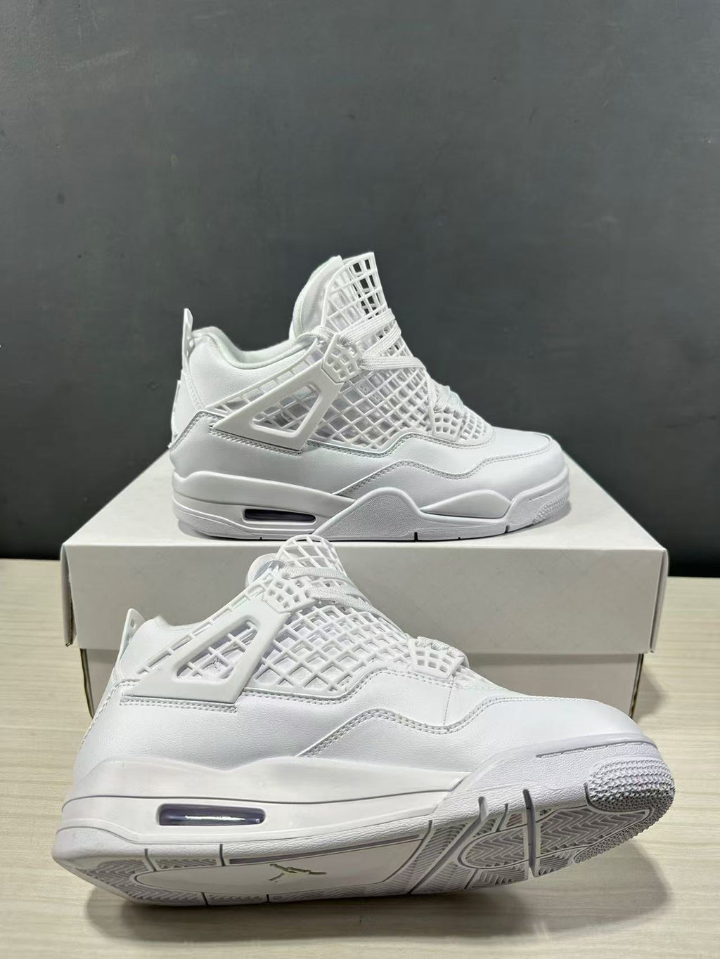 Jordan Air Jordan 4 Net White Sneakers FN7251-107