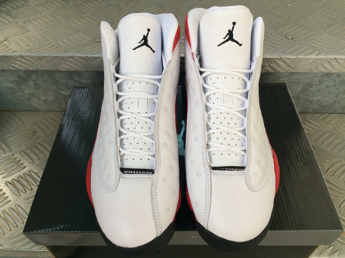Air Jordan 13 Sneakers White Red Black