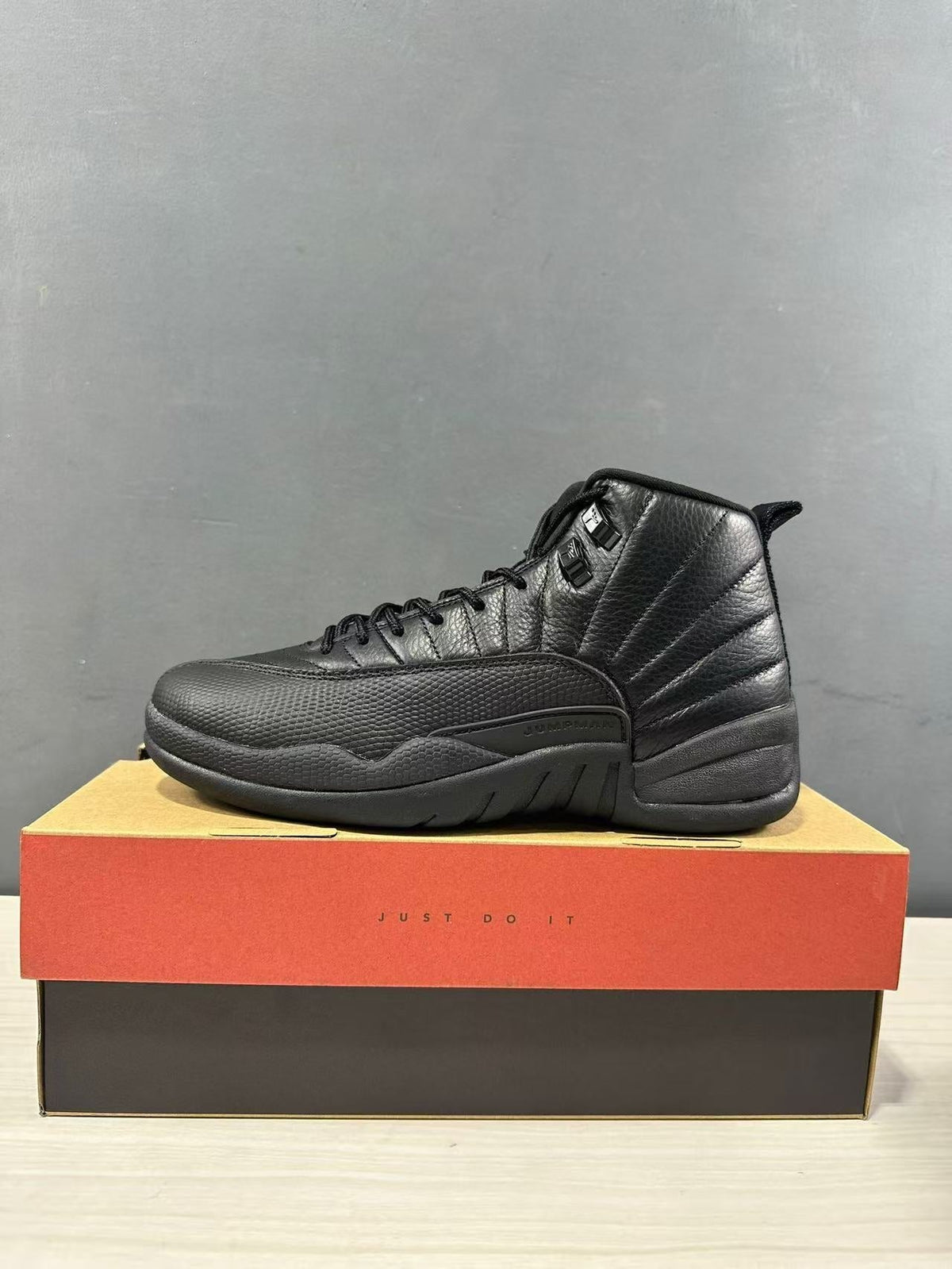 Jordan Air Jordan 12 High-Top Sneakers Black