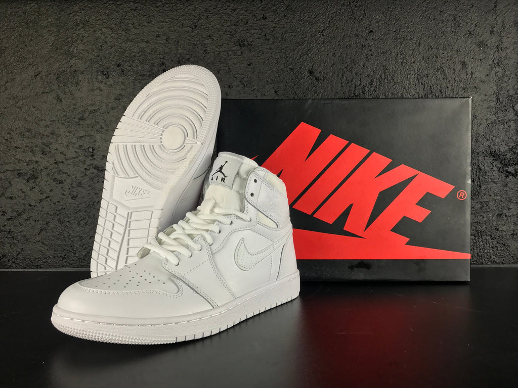 Jordan 1 Retro High OG White High-Top Sneakers