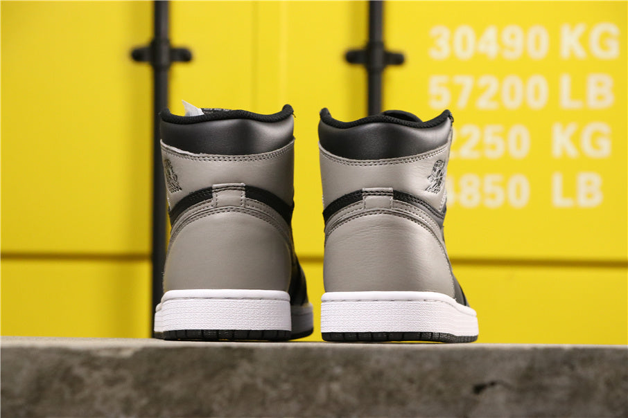 Air Jordan 1 High Shadow Black Grey White 555088-013