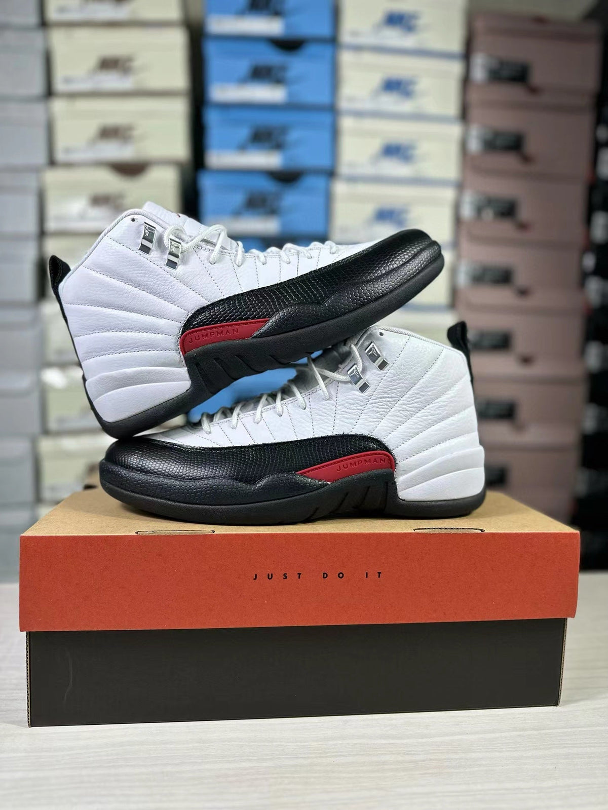 Jordan Air Jordan 12 Retro White Black Red CT8013-162