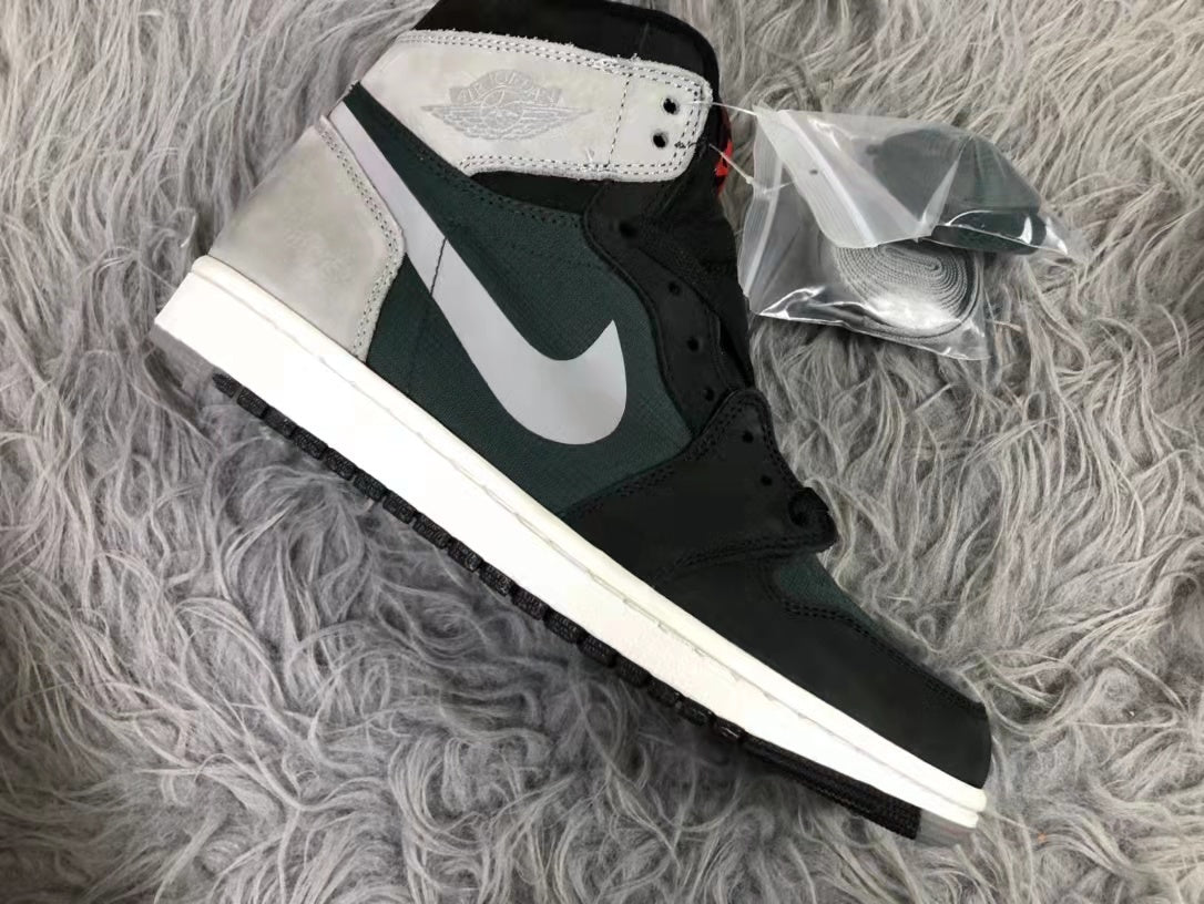 Air Jordan 1 Element Gore-Tex High-Top Sneakers Black Grey