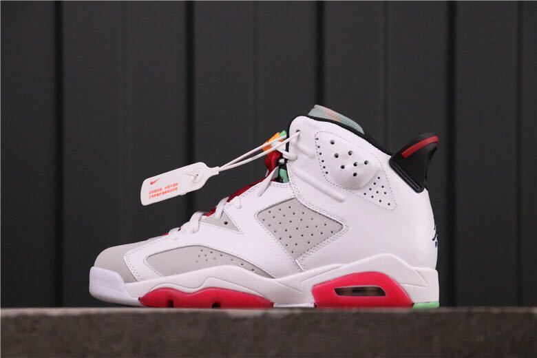 Jordan Air Jordan 6 Hare White Red Sneakers CT8529-062