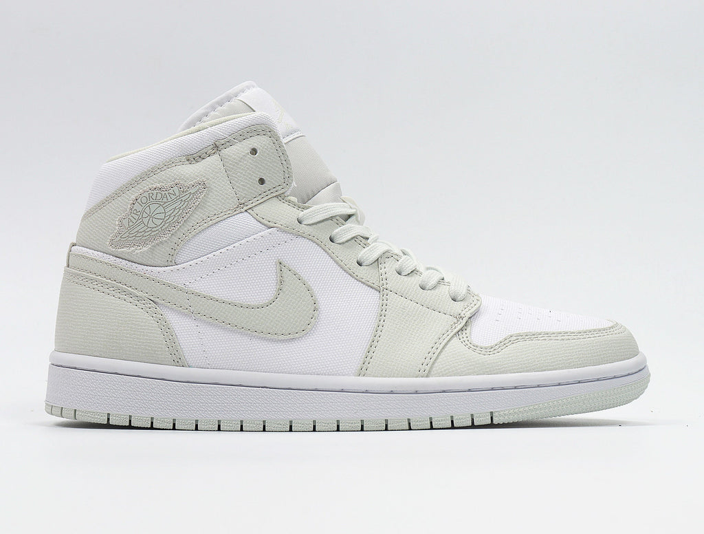 Nike Air Jordan 1 Mid Sneakers White Grey CV5280-103