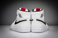 Air Jordan 1 High White and Black Sneakers