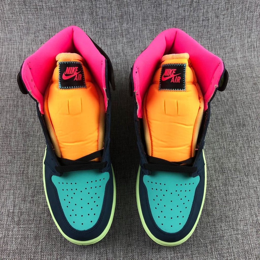 Jordan 1 High OG Bio Hack Multicolor Sneakers