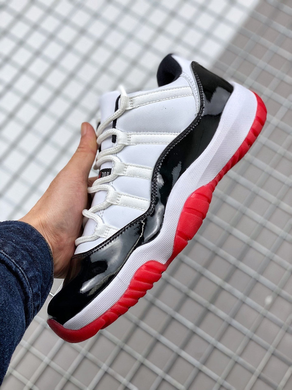 Air Jordan 11 Win Like '82 Sneakers White Black Red