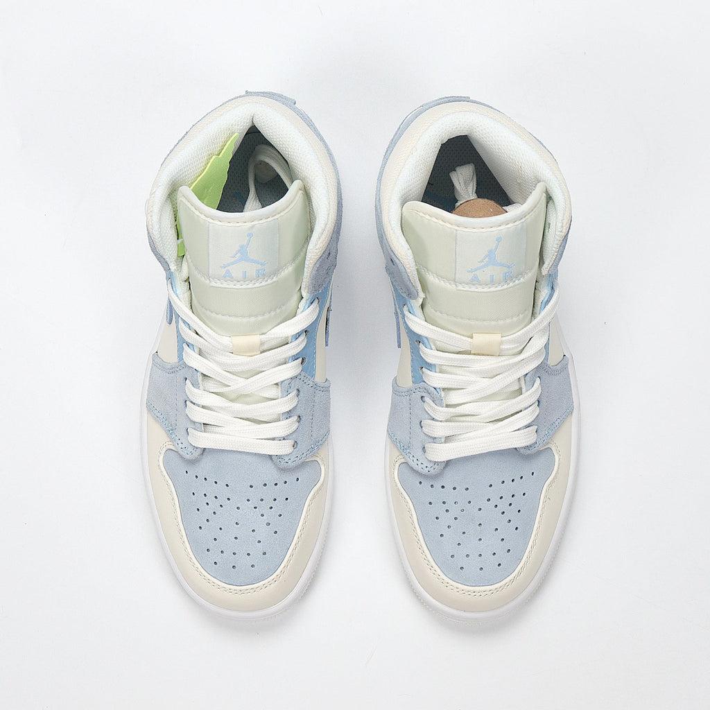 Jordan 1 Mid SE Paris Blue Sneakers DA4666-100