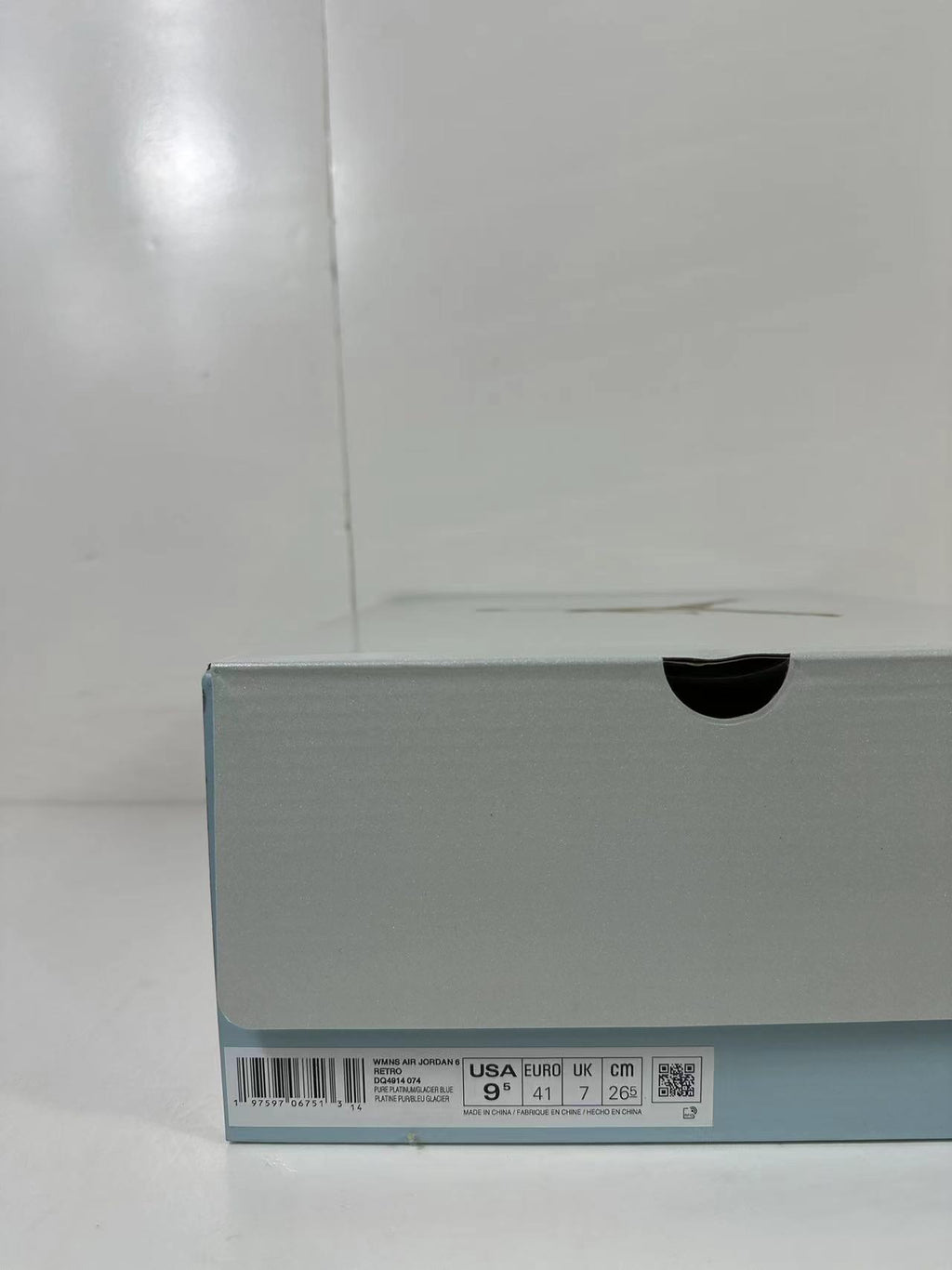 Jordan Air Jordan 6 High Sneakers White Gold Glacier Blue DQ4914-074