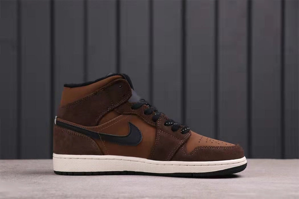 Jordan Air Jordan 1 Mid Brown Black DC7294-200