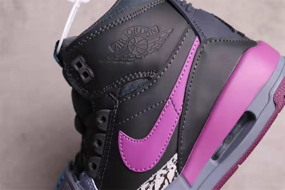 Jordan Legacy 312 Grey Purple Sneakers AV3922-005