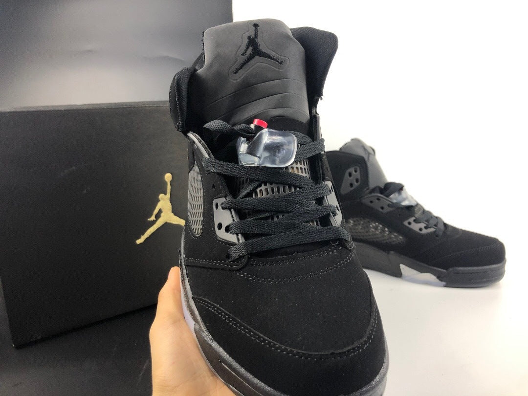 Jordan 5 Retro Black Paris High-Top Sneakers