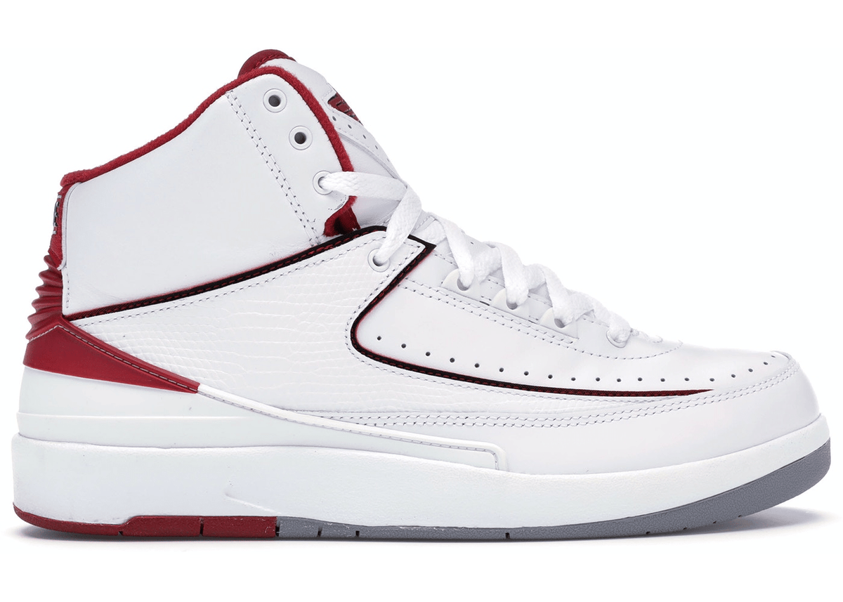 Jordan 2 Retro White Red (2014)