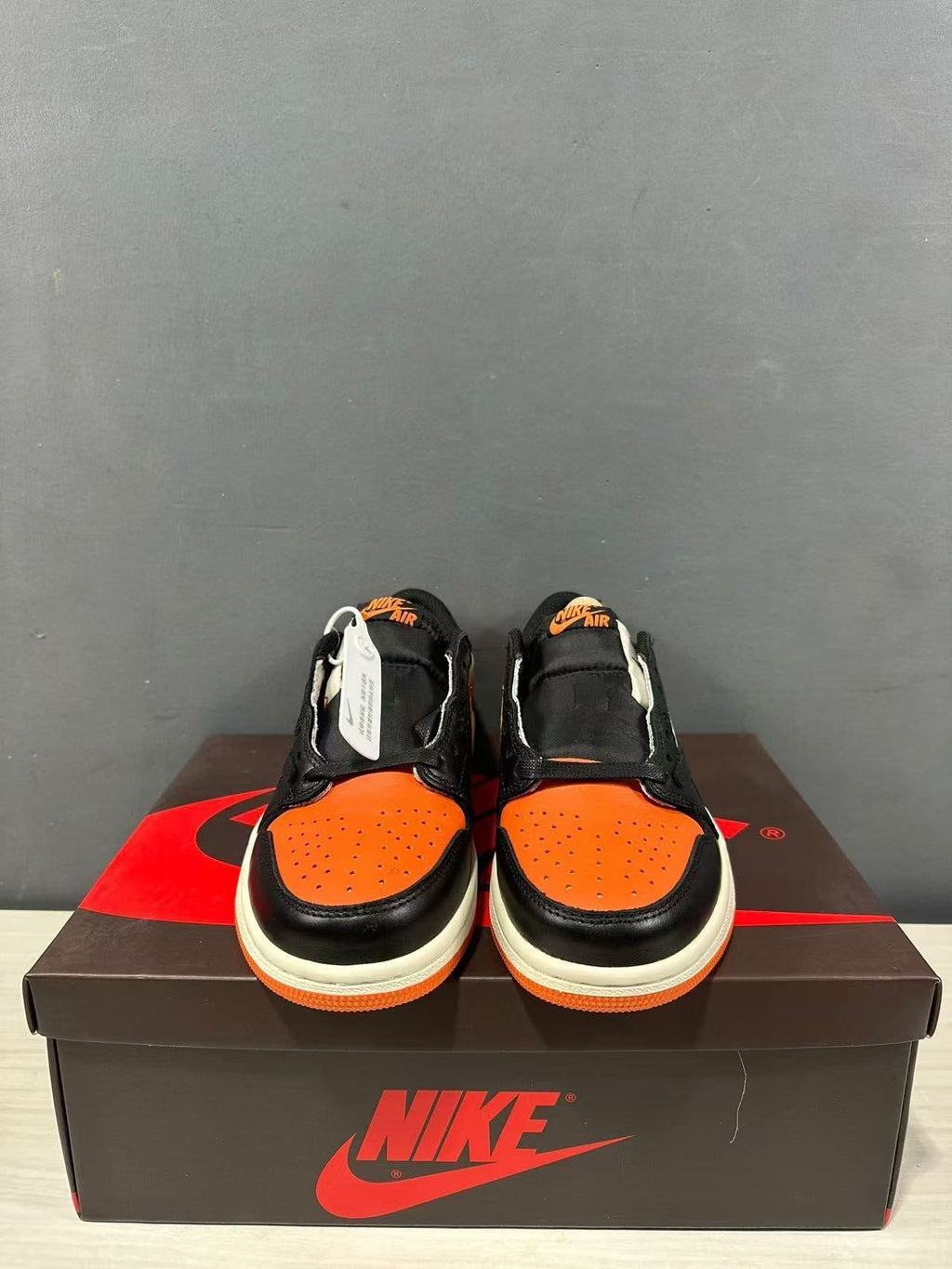 Jordan Air Jordan 1 Low Golf Shattered Backboard Black Orange