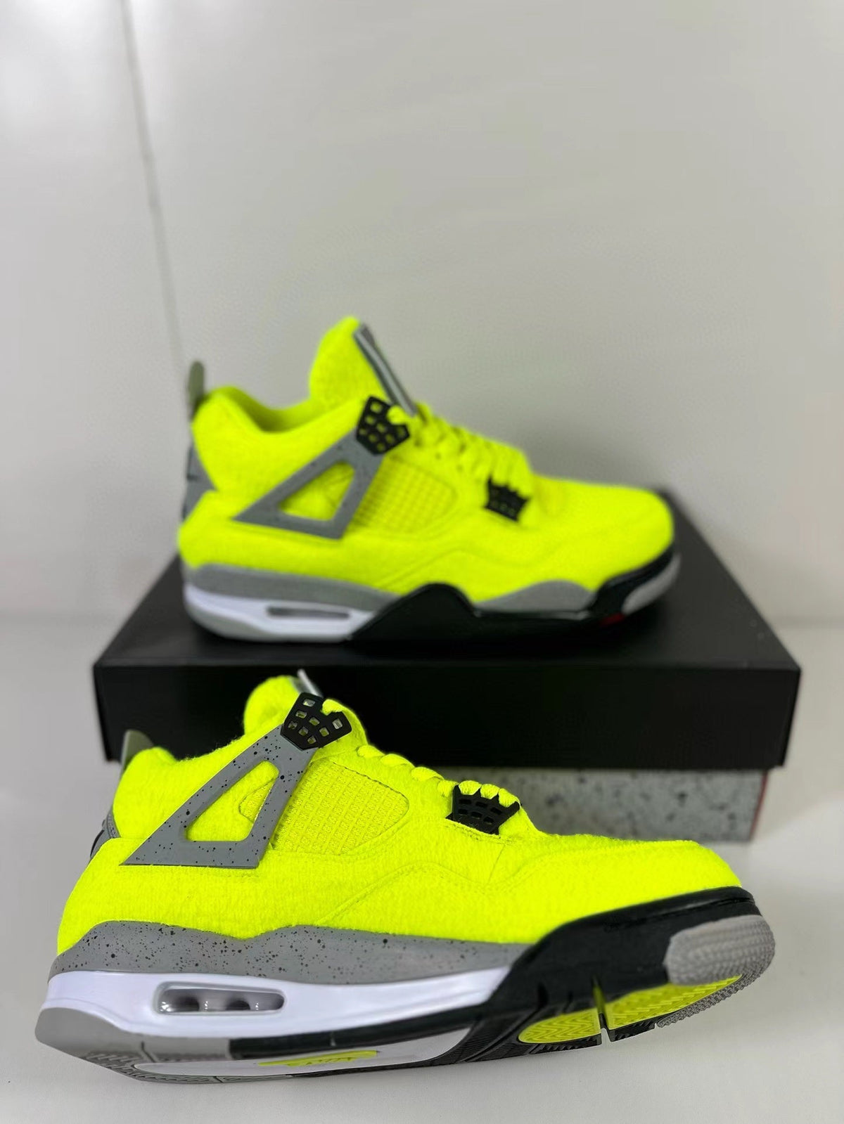 Jordan Air Jordan 4 Retro SP Yellow Grey Black Sneakers DV6773-700