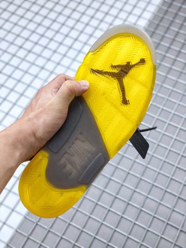 Air Jordan 5 x Off-White Sneakers Grey CT8480-105