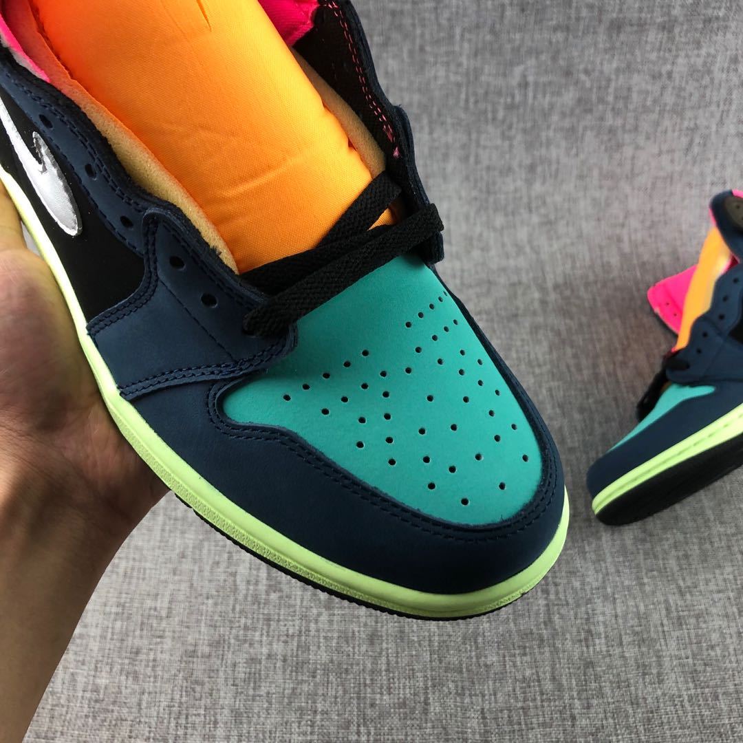 Jordan 1 High OG Bio Hack Multicolor Sneakers