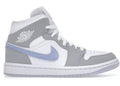 Jordan 1 Mid Wolf Grey Aluminum (Women's)