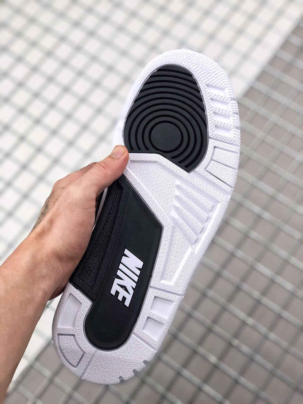 Fragment x Air Jordan 3 White Black Sneakers