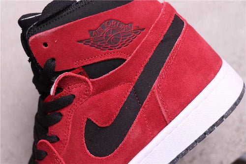 Air Jordan 1 Crater Red Red Black High-Top Sneakers CT0978-600