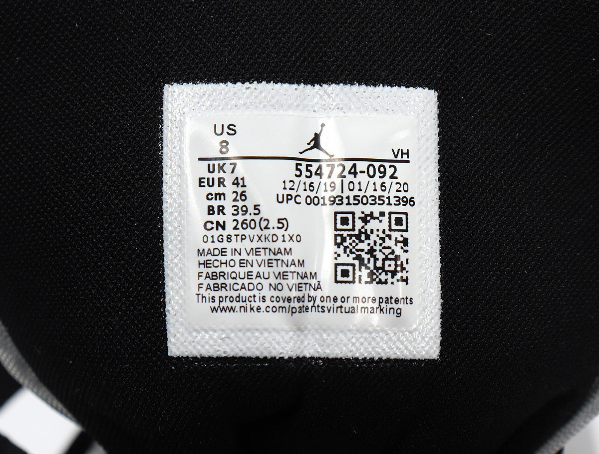 Jordan 1 High Dior-Inspired Sneakers Grey White Black