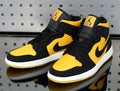 Jordan 1 High Yellow and Black Sneakers
