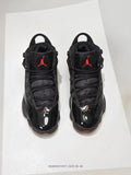 Jordan 6 Rings Black Red High-Top Sneakers