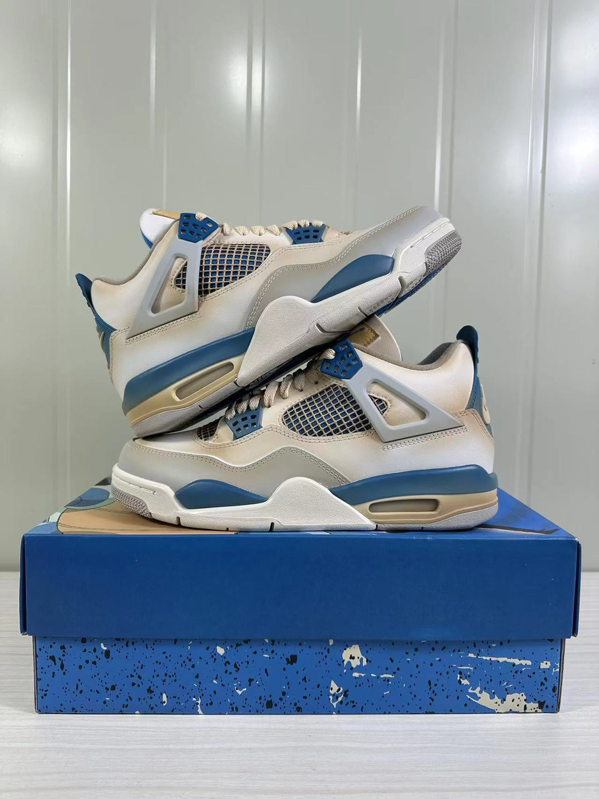 Jordan Air Jordan 4 Retro White Blue 308497-105