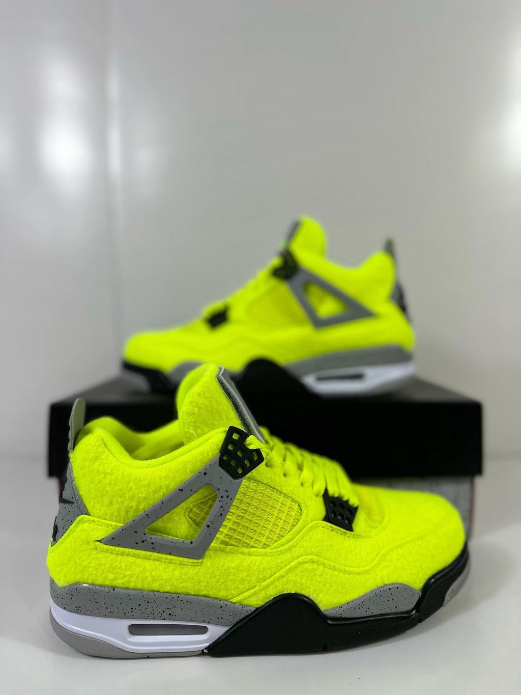 Jordan Air Jordan 4 Retro SP Yellow Grey Black Sneakers DV6773-700