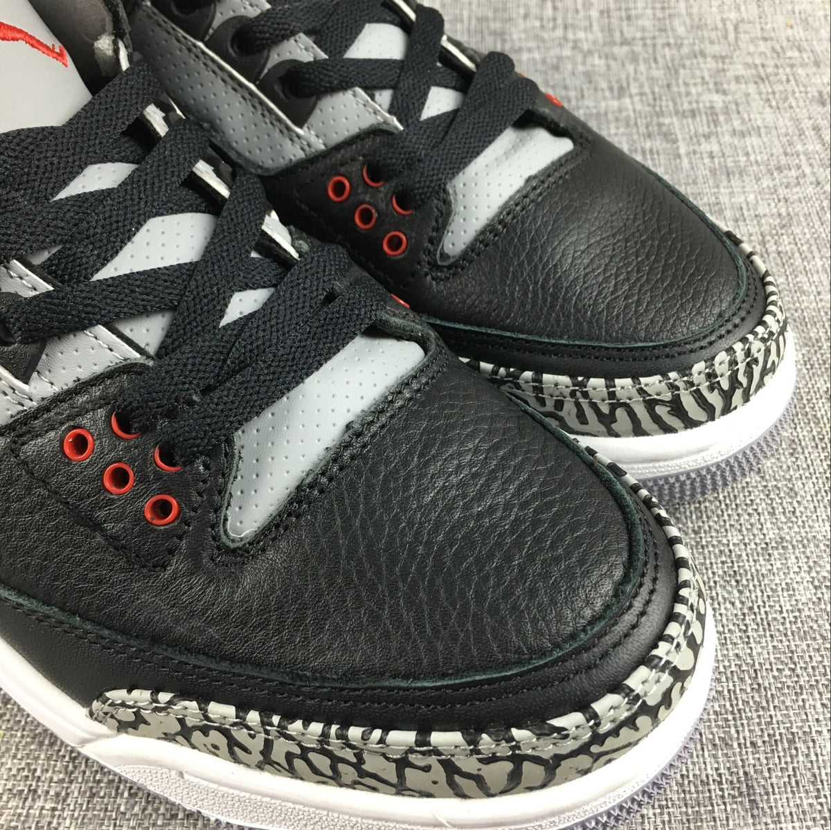 Air Jordan 3 Retro Black Cement Sneakers