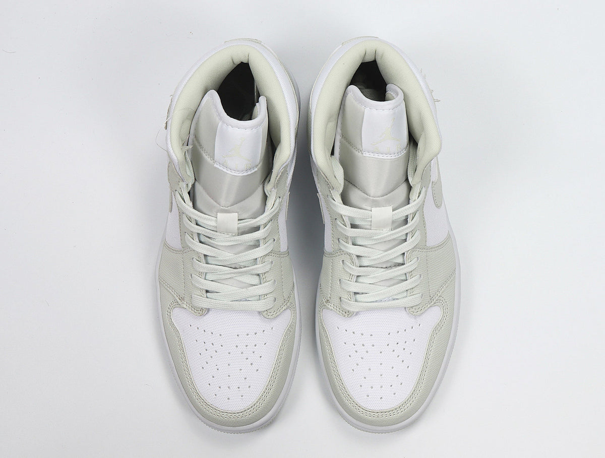 Nike Air Jordan 1 Mid Sneakers White Grey CV5280-103
