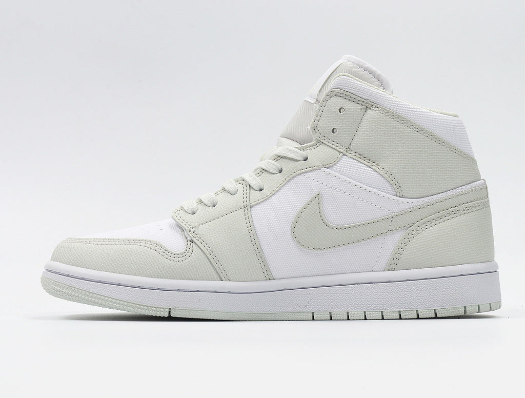 Nike Air Jordan 1 Mid Sneakers White Grey CV5280-103