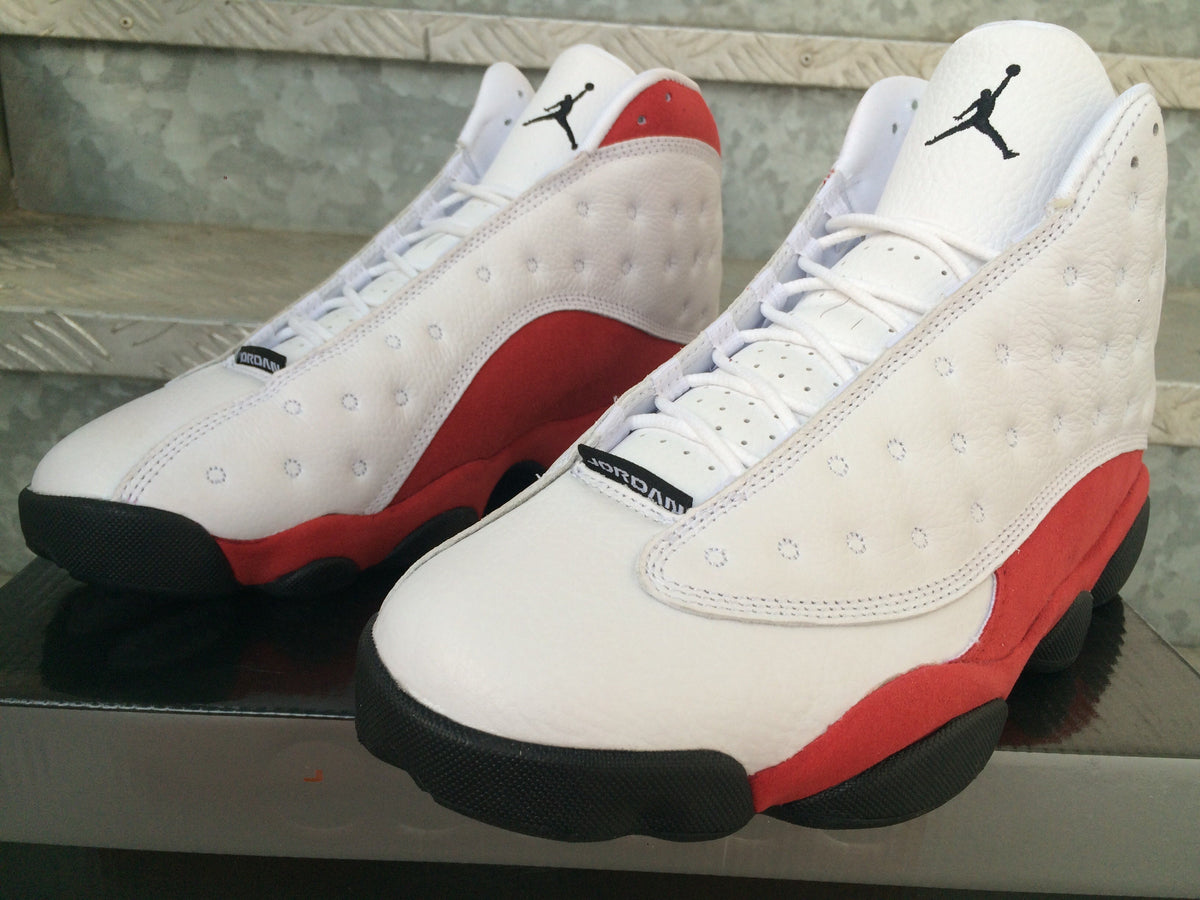 Air Jordan 13 Sneakers White Red Black