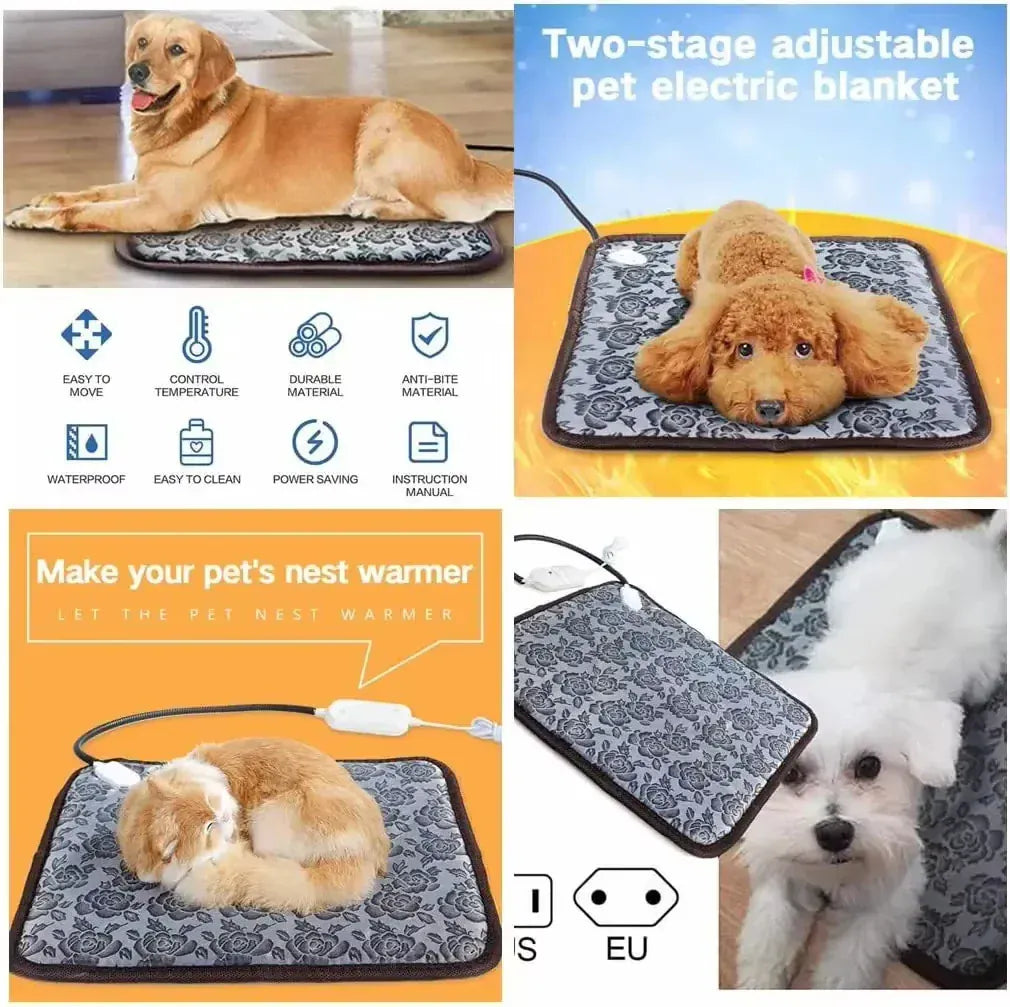 Outdoor Cat House-  Waterproof Electric Warmer for Dogs & Cats,