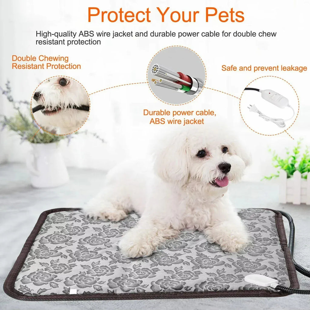 Outdoor Cat House-  Waterproof Electric Warmer for Dogs & Cats,