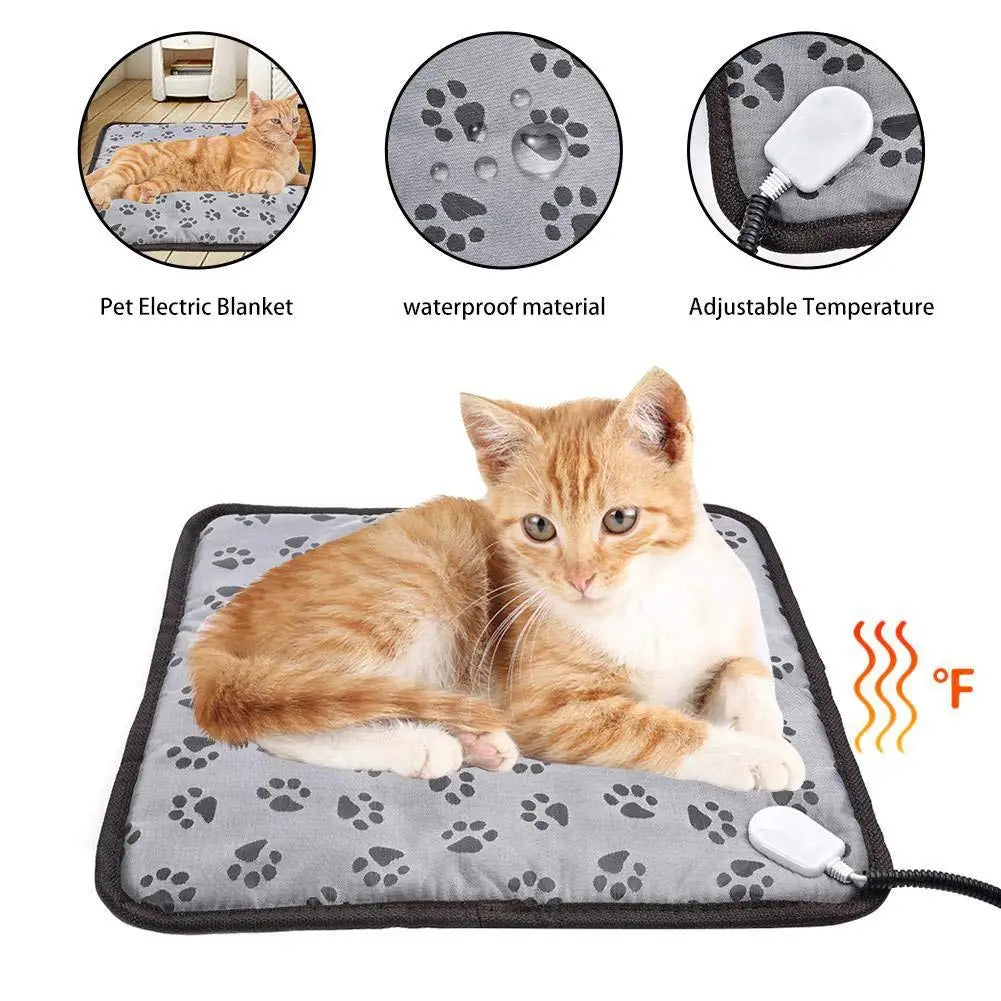 Outdoor Cat House-  Waterproof Electric Warmer for Dogs & Cats,